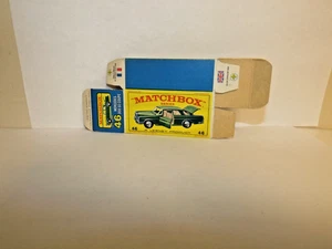 MATCHBOX REG. RUOTA N. 46-C MERCEDES BENZ 300 SE SOLO SCATOLA TIPO VUOTA - Foto 1 di 2