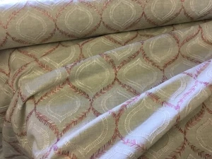 Prestigious Textiles by meter rose  embroidered fabric - Picture 1 of 3