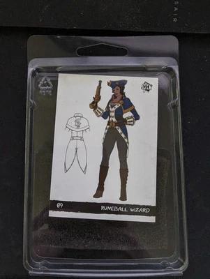 Runeball Wizard. MiniCrate #9 [x1] [Warmachine] - Image 1 of 2