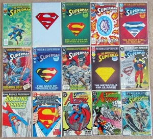 Superman 15 Diff. Comics 1986-1993 mit Covervarianten und Boni - Bild 1 von 16