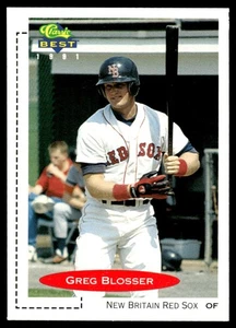1991 Classic Best Greg Blosser New Britain Red Sox #226 - Picture 1 of 2