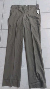 Neu mit Etikett Herren 38 lange Brooks Brothers Chinohose Wolle taupe $ 125 USA ungesäumt sehr guter Zustand - Bild 1 von 6