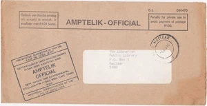 1990 South Africa official cover sent from Cape Town to Maclear - Picture 1 of 2