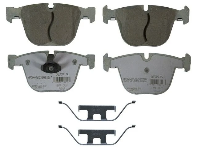 Juego de pastillas de freno traseras para BMW Alpina B7L 2011-2015 2012 2013 2014 DB516QK Foto 1 de 1