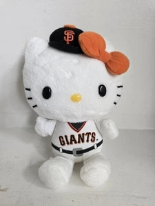 Hello Kitty San Francisco Giants Baseball Plüsch Sanrio 6 Zoll - Bild 1 von 5
