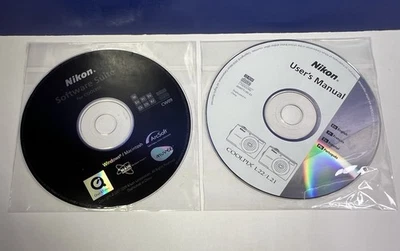 Nikon Coolpix L22/L21 Users Manual CD & Nikon Software Suite for Coolpix - NEW - Image 1 of 4