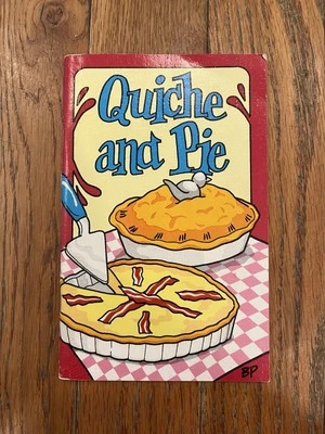 Quiche and Pie Irena Chalmers 1974 Cook Book Potpourri Press Softcover Vintage - Image 1 of 4