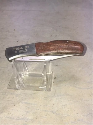 Kershaw Big Joe 70th Anniversary Snap-On Lockback Pocketknife Serial # C 8003 - Image 1 of 4