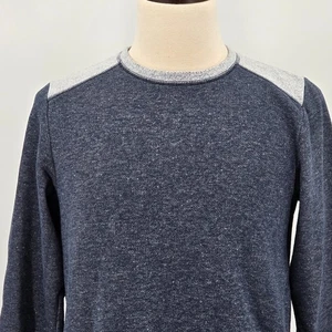 Pullover Tommy Bahama cuello redondo para hombre M azul y gris manga larga - Imagen 1 de 6