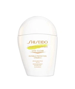 Shiseido Urban Environment Vita-Clear con Vitamina C FPS 42 - Talla 30 ml NUEVO - Imagen 1 de 1