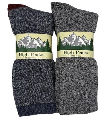 'High Peak’ Merino Wool (60%) Boot Socks 4 pair - Image 1 of 2