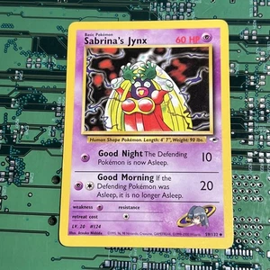 Sabrina's Jynx 59/132 Gym Heroes Uncommon Pokemon Card - Picture 1 of 4