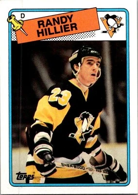 1988-89 Topps #158 Randy Hillier - Image 1 of 2