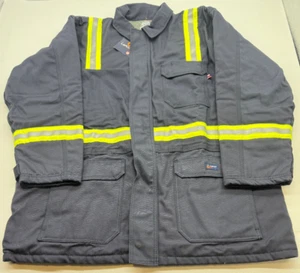 NEW Lapco FR Insulated Parka with Windshield Technology Mens 2XL Navy NWT 2276 - Picture 1 of 18