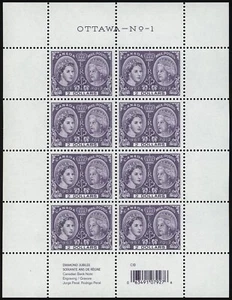 Canada Stamps, Pane of 8, Queen Elizabeth II Diamond Jubilee, #2540 MNH - Picture 1 of 1