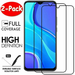 2X Full Cover Tempered Glass Screen Protector For Xiaomi Redmi 9 9A 9C 8 8A 7 7A - Picture 1 of 11