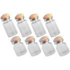8Pcs Mini Glass Bottles with Cork Stoppers for Crafts