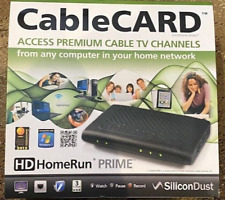 SiliconDust HD HomeRun PRIME Cable CARD TV Tuner - Brand New!