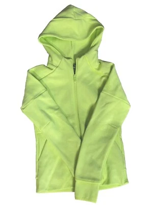 Sudadera con Capucha ADIDAS YG ZNE 2 Talla Pequeña - ¡Color Verde Lima Claro!  Nuevo con etiquetas Foto 1 de 4