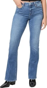 PAIGE Bell Canyon High Rise Flare Jeans Size 31 Blue NEW FREE SHIP - Picture 1 of 11