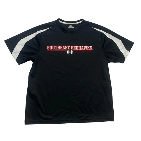 Under Armour Southeast Missouri State RedHawks Shirt Mens Medium M Heatgear Cover