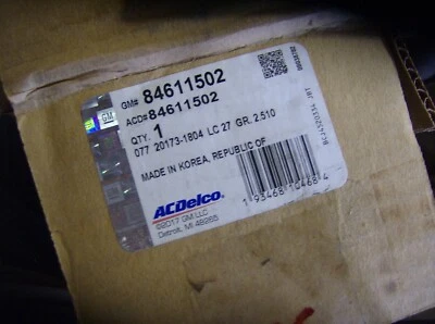 GENUINE ACDELCO GM 84611502 AUXILLARY BATTERY RELAY - Image 1 of 3