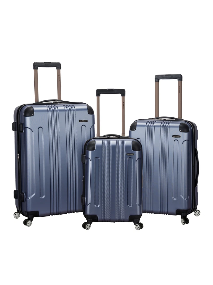 Rockland Luggage 3 Piece Sonic Upright Set