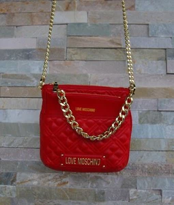 Bolso acolchado LOVE MOSCHINO rojo - Imagen 1 de 6