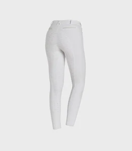Schockemohle Chayenne Ladies Full Seat Breeches White, EU42 UK14 (477-068) (S8) - Picture 1 of 3