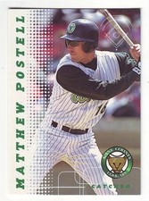 2001 Grandstand Kane County Cougars Matthew Postell #22