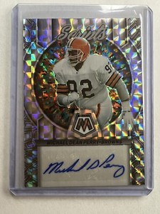 2023 Panini Mosaic Michael Dean Perry AUTO Cleveland Browns #S25