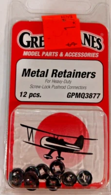 GREAT PLANES PN #GPMQ3877   ~NIP~ Metal Retainers - Image 1 of 2