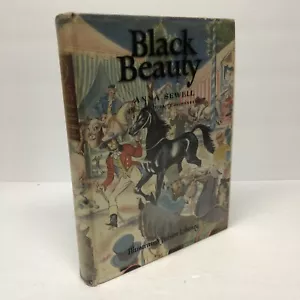 VERY GOOD Black Beauty Illustrated Junior Library 1945 Hardcover Book A. Sewell - Picture 1 of 14