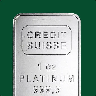 Platinum Bullion Bars & Rounds