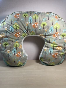 Boppy LUXE Feeding and Infant Support Pillow Woodland Foxes & Owls - Picture 1 of 2