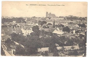 CPA 18 - BOURGES (Cher) 185. Bourges à vol d'oiseau. Vue prise de l'Usine à Gaz - Picture 1 of 1