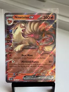 Pokemon TCG Ninetales ex 038/165 Scarlet & Violet SV 151 Rare 038 - Picture 1 of 2
