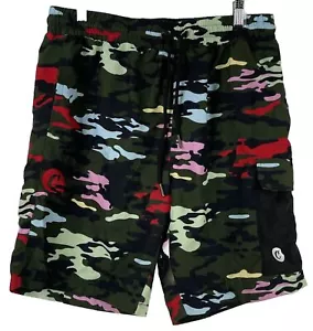 Cookies ESCOBAR BOARD SHORTS Camo Multicolor Sz 30 M - Picture 1 of 13