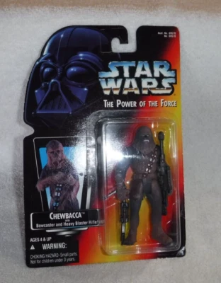 Star Wars The Power Of The Force Chewbacca Action Figure 95' Hasbro NEW - Image 1 of 3