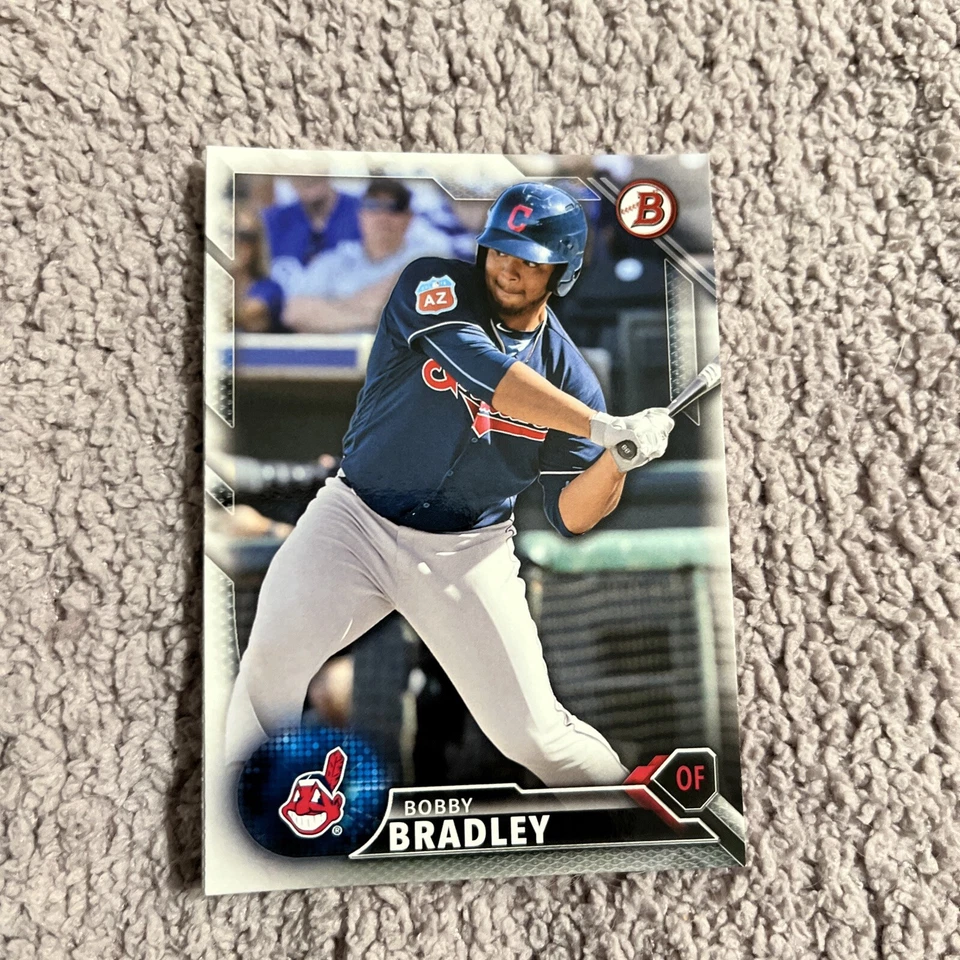 2016 Bowman Draft #BD172 Bobby Bradley Cleveland Indians  - Image 1 of 1