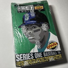 1994 Upper Deck Collector's Choice Series 1 Factory Sealed 36 Pack Box QTY!