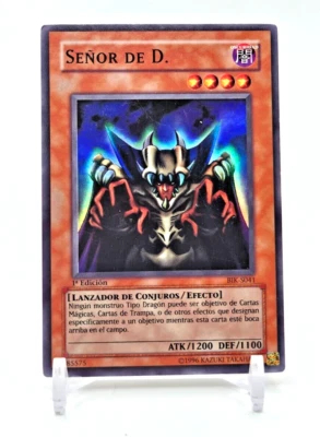 Senor De D "Lord of D" Yu-Gi-Oh! 1ST EDITION HOLO #BIK-S041 SPANISH - RARE - Image 1 of 2