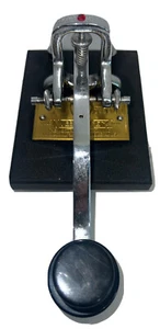 Vibroplex Straight Key Standard Ham Radio Morse Code CW Key - Picture 1 of 18
