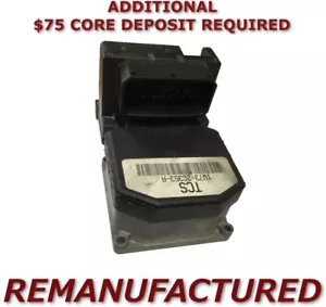 REMAN 01 02 Mercury Grand Marquis ABS Pump Control Module w/ TRACTION >EXCHANGE - Picture 1 of 2