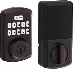 Kwikset Powerbolt 250 10-Button Keypad Venetian Bronze Electronic Door Lock - Picture 1 of 8