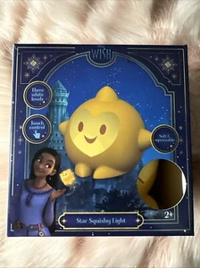 Disney Wish Star Dimmable LED Squishy Touch Control Tabletop Night Light Lamp - Picture 1 of 9