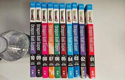 Dragon Ball Super 1-10 Complete Blu-ray Funimation w/ slipcovers NEW AUTHENTIC Foto 1 de 4