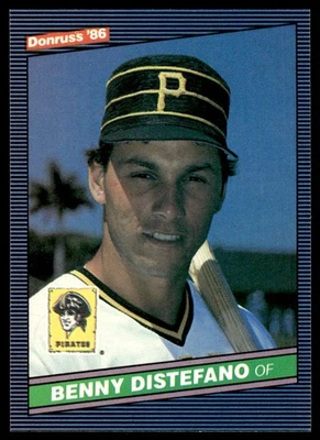 1986 Donruss Benny Distefano Pittsburgh Pirates #78 - Image 1 of 2