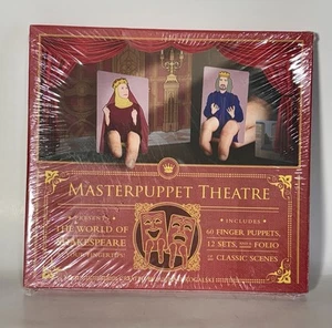 Masterpuppet Theatre Shakespeare Cards By Michael Rogalski Finger Puppets - NEW - Picture 1 of 6