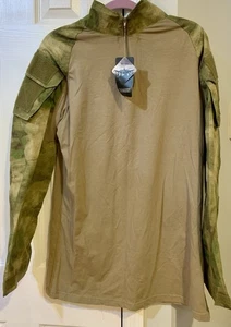 Camisa TACVASEN Combate Táctico Manga Larga Cuello Simulado 3XL Bolsillos Utilitarios NUEVA NUEVA CON ETIQUETAS - Imagen 1 de 16